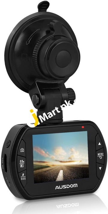 Ausdom Ad170 Full Hd 1080P Car Dvr Dash Cam With G-Sensor And Loop-Cycle Recording - Imported From